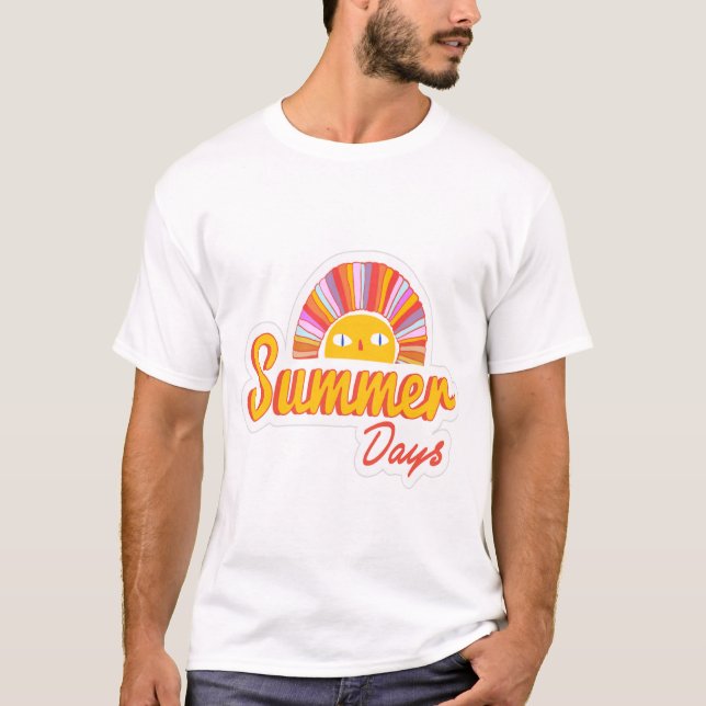 T-shirt Jour d'été  (Devant)