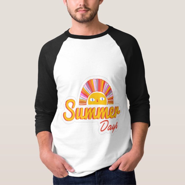 T-shirt Jour d'été  (Devant)