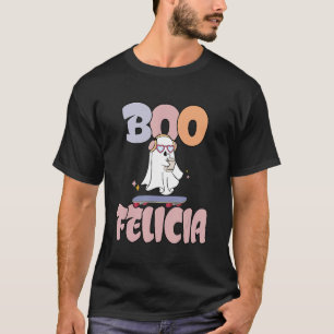 T-shirt Jour d'Halloween Boo Felicia