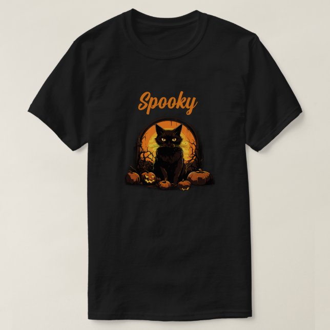T-shirt jour d'halloween pour hommes (Design devant)