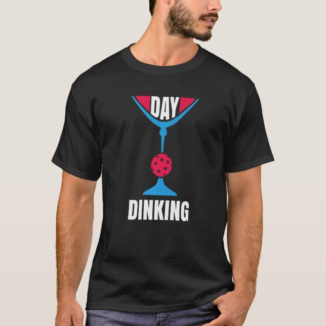T-shirt Jour Diner Martini Pickleball 4 (Devant)