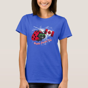 T-shirt Jour du Canada Ladybug