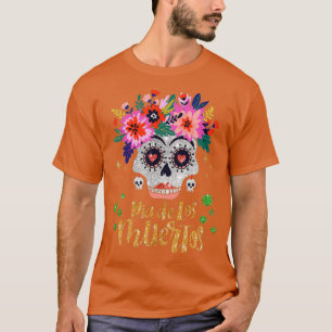 T-shirt Jour du crâne de sucre des morts Dia de los Muert