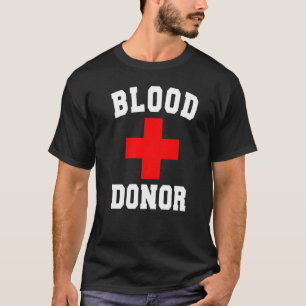 T-shirt Jour du donneur de sang Vêtements de don de sang F