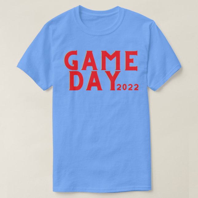 T-shirt Jour du jeu 2022 1 (Design devant)