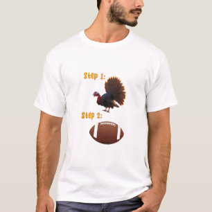 T-shirt Jour du jeu Turquie Football américain Thankgiving