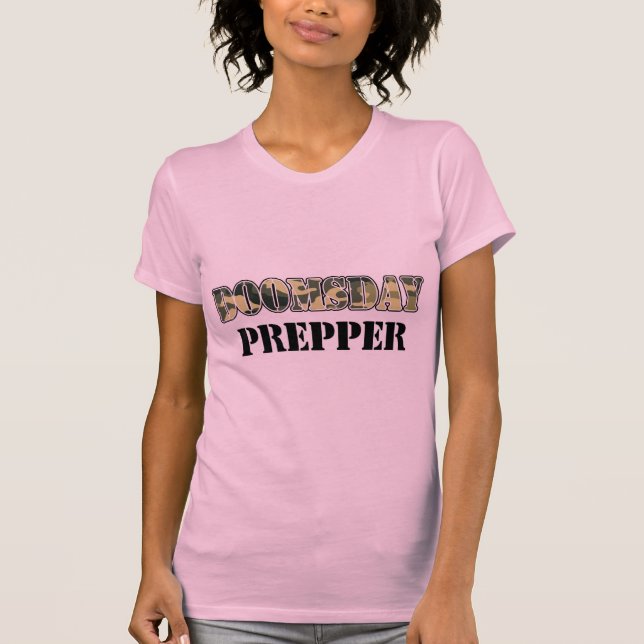 T-shirt Jour du Jugement dernier Prepper (Devant)