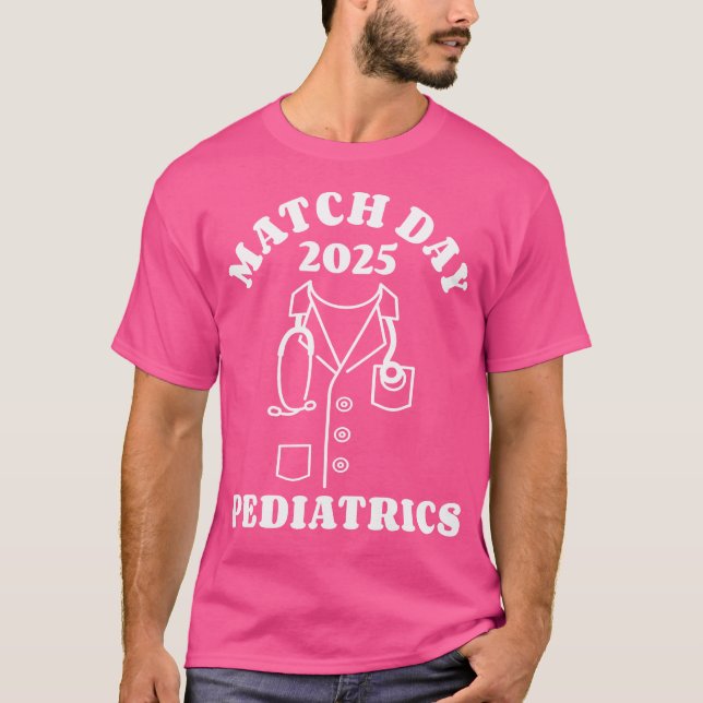 T-shirt Jour du match 2025 Futur médecin Résidence P (Devant)