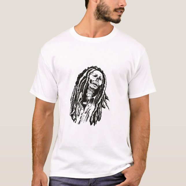 T-shirt Jour du Rasta mort (Devant)