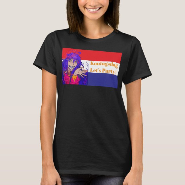 T-shirt Jour du Roi anime (Devant)