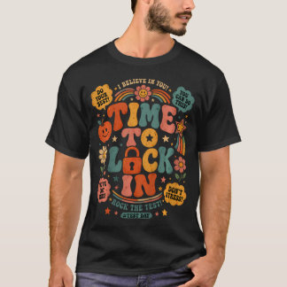 T-shirt Jour du test de verrouillage des enseignants Jour 