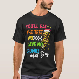 T-shirt Jour du test STAAR Motivation Enseignant de l'écol