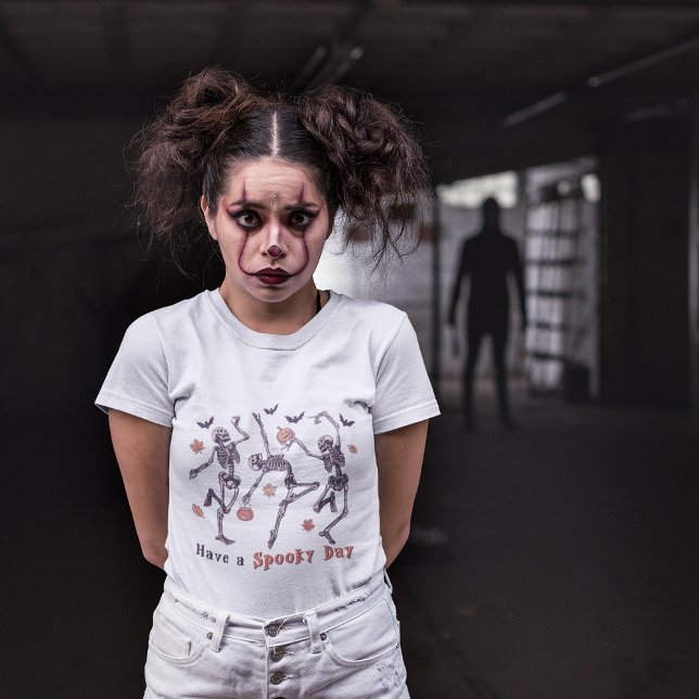 T-shirt Jour Éffrayant Halloween Famille Correspondance (Halloween Family Matching T-Shirt )