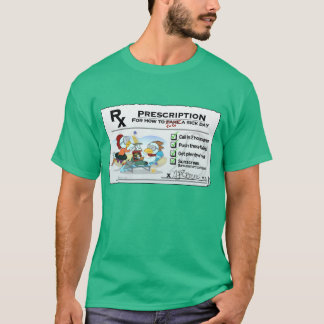 T-shirt Jour en difficulté - la pièce en t des hommes de