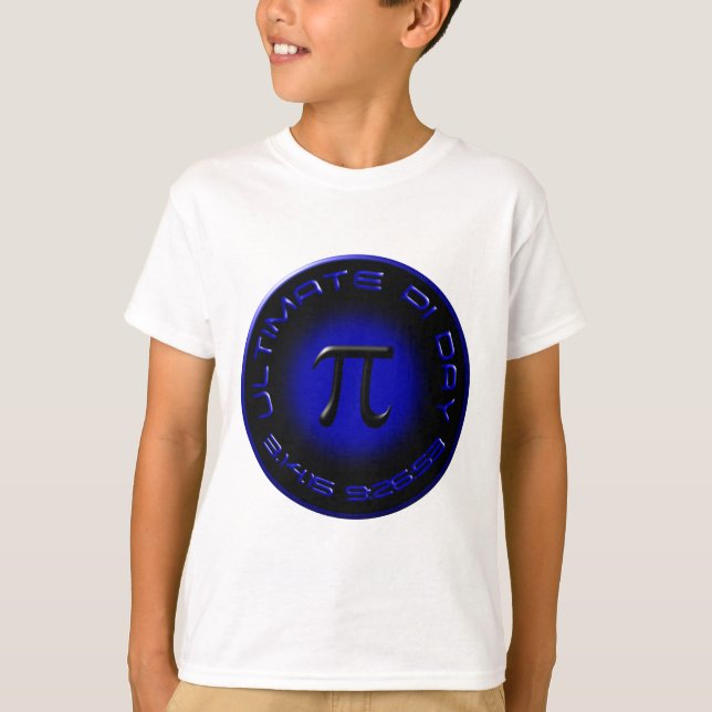T-shirt Jour final 2015 de pi 3.14.15 9h26 : 53 (bleu) (Devant)