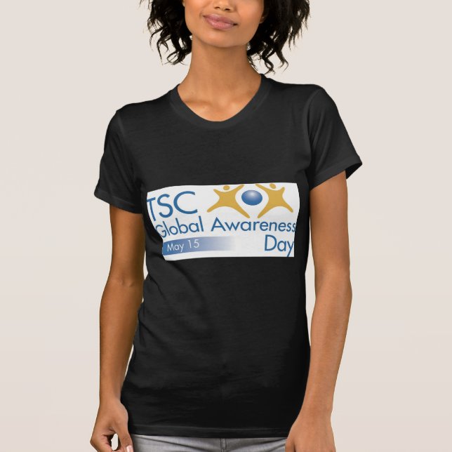 T-shirt Jour global de conscience de centre technique (Devant)
