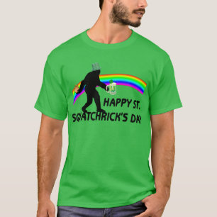 T-shirt Jour heureux de St Squatchricks