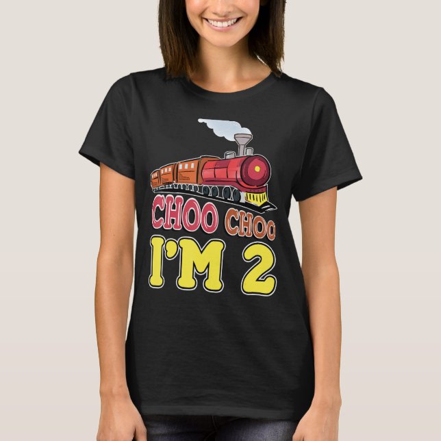 T-shirt Jour Im 2 Choo Choo (Devant)