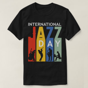 T-shirt Jour international de jazz