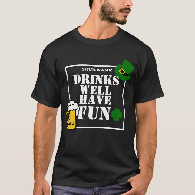 T-shirt Jour irish st. patricks personnalisé (Devant)