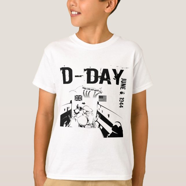 T-shirt JOUR J 6 juin 1944 (Devant)