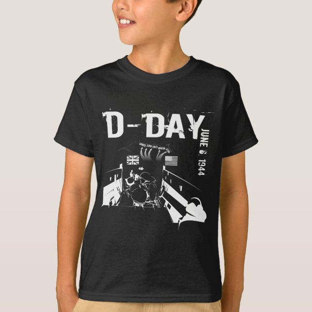 T-shirt JOUR J 6 juin 1944 (Devant)