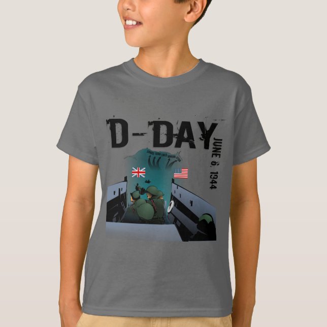 T-shirt JOUR J 6 juin 1944 (Devant)