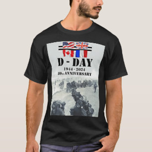 T-shirt Jour J 6 juin 80e anniversaire