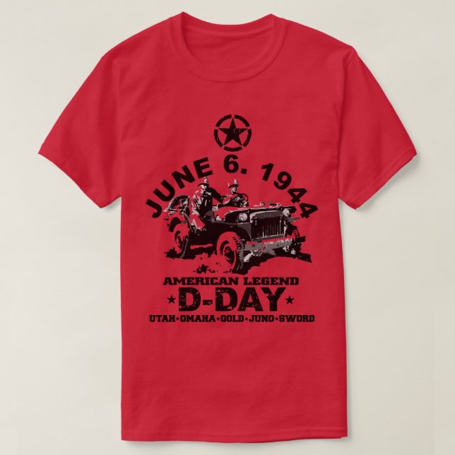 T-shirt JOUR Juin 1944 (Design devant)