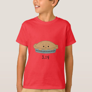 T-shirt Jour mignon 3,14 de pi