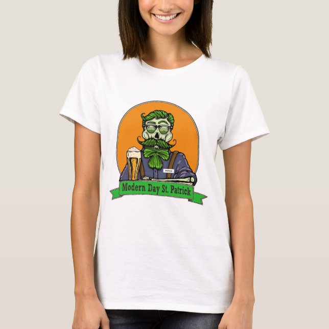T-shirt Jour moderne St Patrick (Devant)