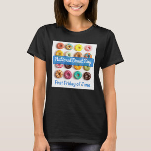 T-shirt Jour national de beignet