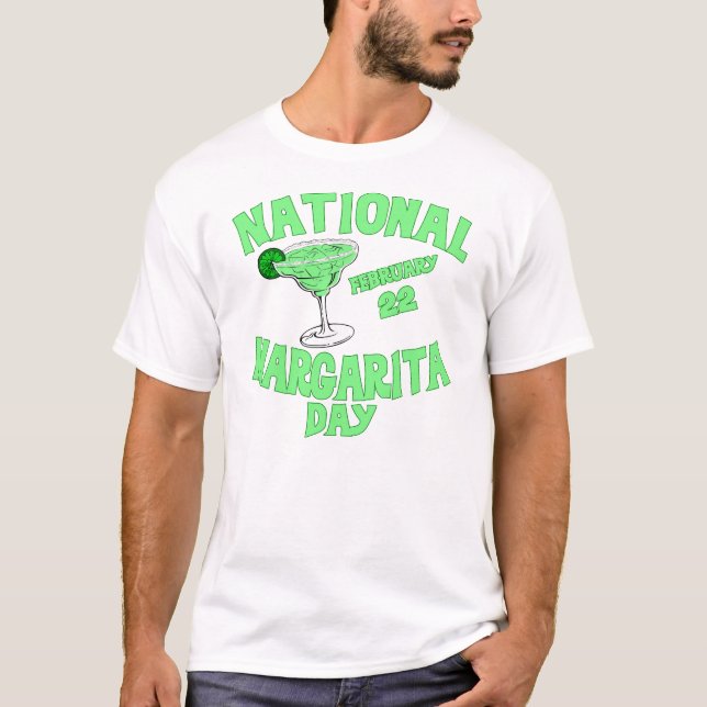 T-shirt Jour national de margarita (Devant)