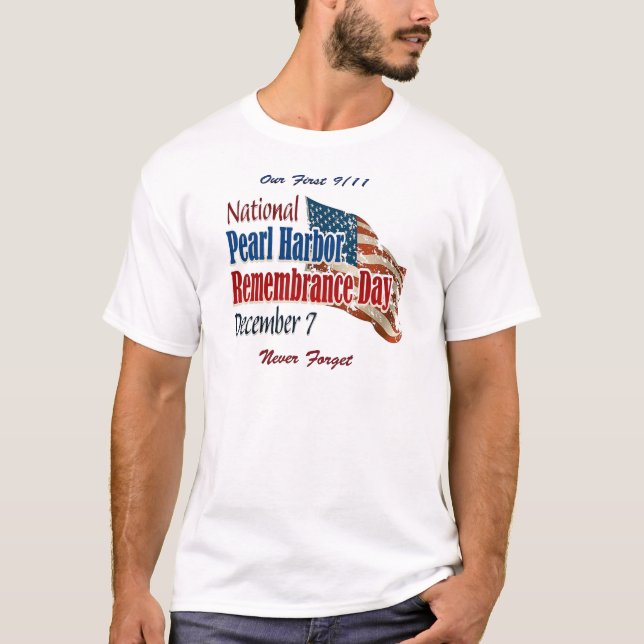T-shirt Jour national de Pearl Harbor (Devant)