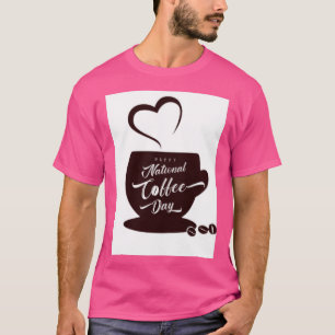 T-shirt Jour National des Barista Joyeux Jour du Café