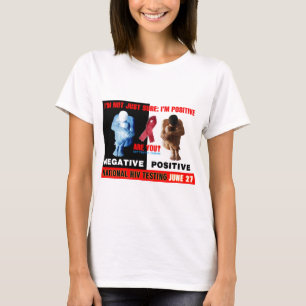 T-shirt Jour national d'essai d'HIV