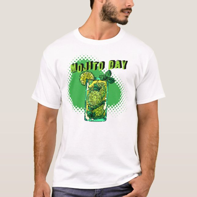 T-shirt Jour national du Mojito (Devant)