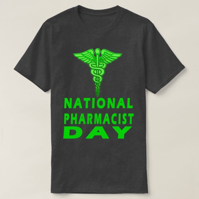 T-shirt jour national du pharmacien 12 (Design devant)