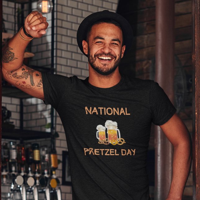 T-shirt Jour national du Pretzel (Créateur téléchargé)
