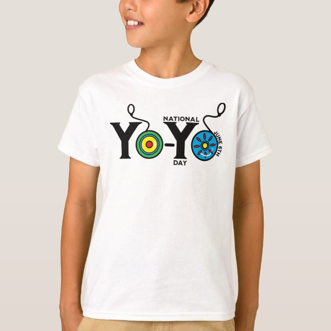 T-shirt Jour national Yo-Yo (Devant)