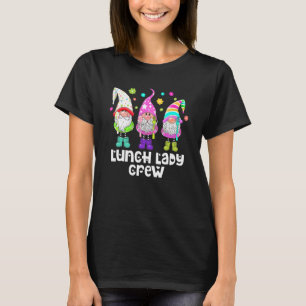 T-shirt Jour Pâques mignonne Gnome Déjeuner Lady Crew Café