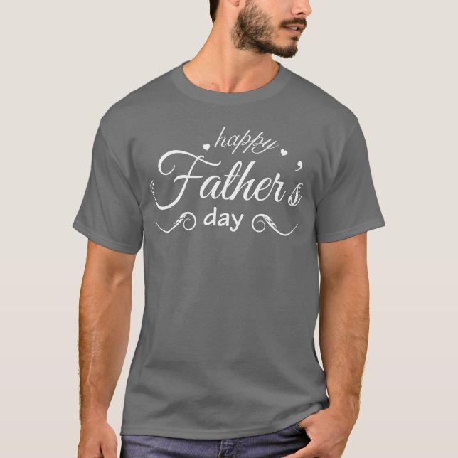 T-shirt jour père amis rétro (Devant)