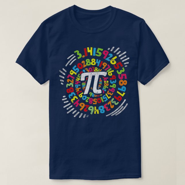 T-shirt Jour Pi (Design devant)