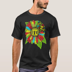 T-shirt Jour Pi 3 14 Symbole tournesol Amateurs de mathéma