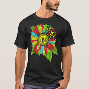 T-shirt Jour Pi 3 14 Symbole tournesol Math Geek Enseignem