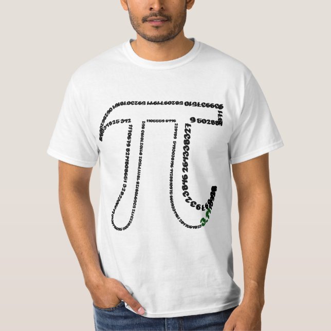 T-shirt Jour Pi complet (Devant)