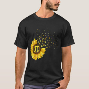 T-shirt Jour Pi Tournesol 3 14 Numéro Pi Symbole Math Scie