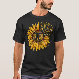 T-shirt Jour Pi Tournesol 3 14 Numéro Pi Symbole Math Scie