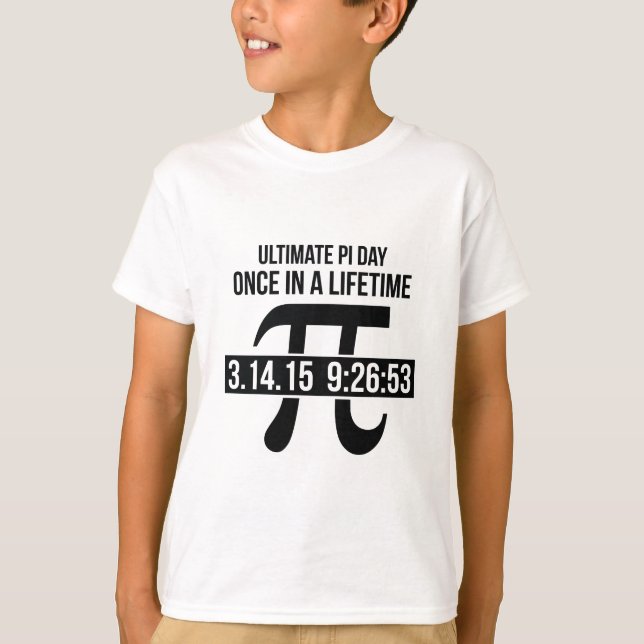 T-shirt Jour Pi Ultime (Devant)