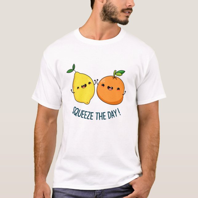 T-shirt Jour Pun Fruit Positif (Devant)